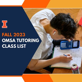 Fall 2023 OMSA Tutoring Class List